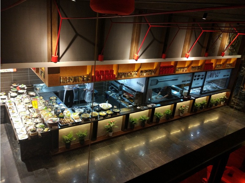 餐飲開放式廚房如何設(shè)計？開放式廚房效果圖